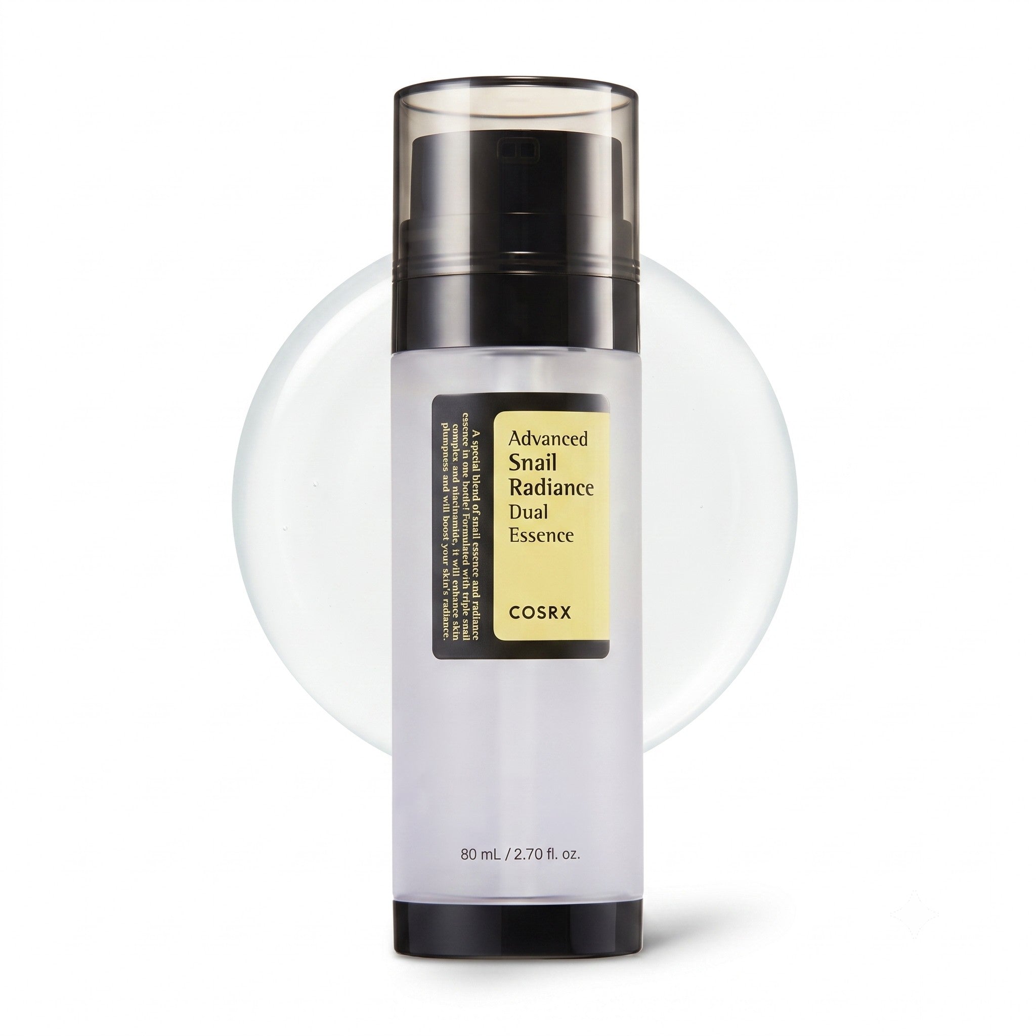 COSRX – Advanced Snail Radiance Dual Essence 80ml