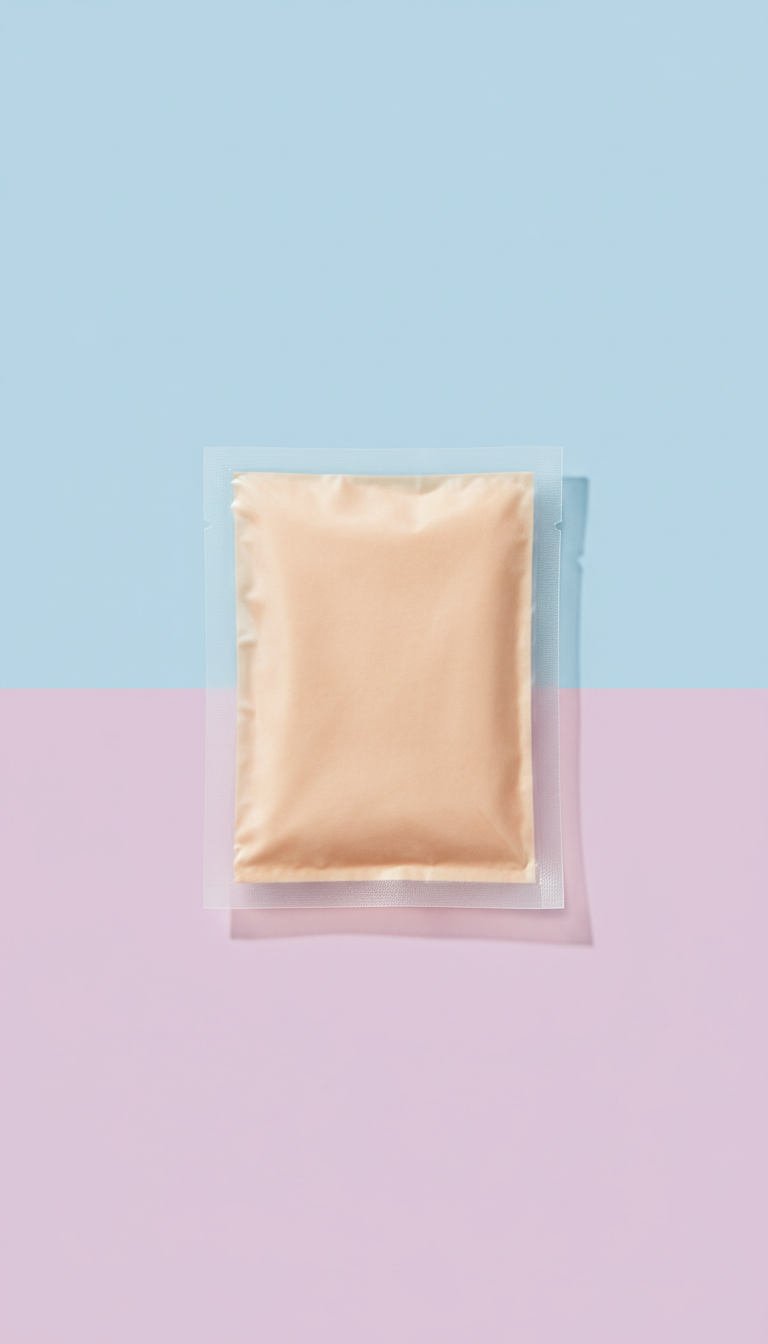 Peach Velvet Sheet Mask