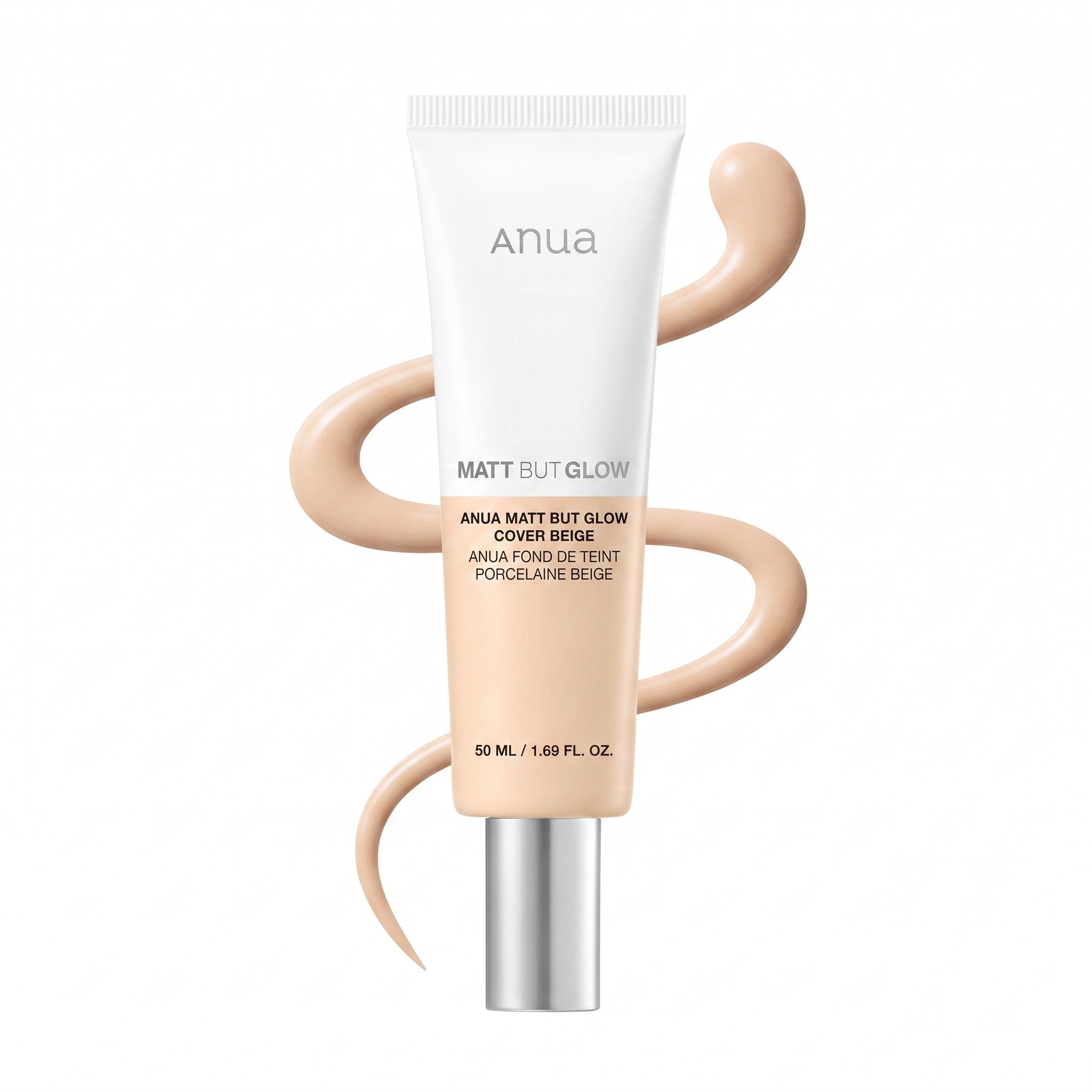 Anua – Matte But Glow Cover Cream Beige SPF Protection 50ml