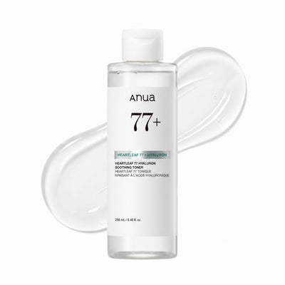 Anua – Heartleaf 77% Hyaluron Soothing Toner 250ml